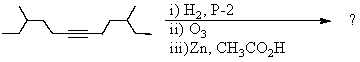 Select the structure of the major product in the following reaction.   A) 4-Methylhexanal B) 4-Methyl-1-hexanol C) 3-Methylhexanal D) 4,10-Dimethyldodecane-6,7-dione E) 4,10-Dimethyldodecane-6,7-diol