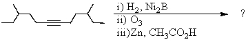 Select the structure of the major product in the following reaction.   A) 4-Methylhexanal B) 4-Methyl-1-hexanol C) 3-Methylhexanal D) 4,10-Dimethyldodecane-6,7-dione E) 4,10-Dimethyldodecane-6,7-diol