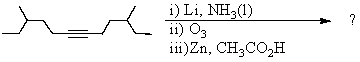 Select the structure of the major product in the following reaction.   A) 3-Methylhexanal B) 4-Methyl-1-hexanol C) 4-Methylhexanal D) 4,10-Dimethyldodecane-6,7-dione E) 4,10-Dimethyldodecane-6,7-diol