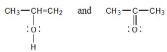 Which of the following represent tautomers? A)    B)    C)    D) All of these choices. E) None of these choices.
