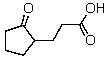 Which of the following could be used to synthesize the following substance in good yield?   A) Cyclopentanone,ClCH<sub>2</sub>CH<sub>2</sub>COOH,AlCl<sub>3</sub>,heat B) Cyclopentanone,(CH<sub>3</sub>CH<sub>2</sub>) <sub>2</sub>NH,HA,(-H<sub>2</sub>O) ; then BrCH<sub>2</sub>CH<sub>2</sub>COOC<sub>2</sub>H<sub>5</sub>; then OH<sup>-</sup>,H<sub>2</sub>O,heat; then H<sub>3</sub>O<sup>+</sup> C) 3-(2-Hydroxycyclopentyl) propanal,KMnO<sub>4</sub>,OH<sup>-</sup>,heat; then H<sub>3</sub>O<sup>+</sup> D) Cyclopentanone,ClCH<sub>2</sub>CH<sub>2</sub>COOH,AlCl<sub>3</sub>,heat and cyclopentanone,(CH<sub>3</sub>CH<sub>2</sub>) <sub>2</sub>NH,HA,(-H<sub>2</sub>O) ; then BrCH<sub>2</sub>CH<sub>2</sub>COOC<sub>2</sub>H<sub>5</sub>; then OH<sup>-</sup>,H<sub>2</sub>O,heat; then H<sub>3</sub>O<sup>+</sup> E) Cyclopentanone,(CH<sub>3</sub>CH<sub>2</sub>) <sub>2</sub>NH,HA,(-H<sub>2</sub>O) ; then BrCH<sub>2</sub>CH<sub>2</sub>COOC<sub>2</sub>H<sub>5</sub>; then OH<sup>-</sup>,H<sub>2</sub>O,heat; then H<sub>3</sub>O<sup>+</sup> and 3-(2-hydroxycyclopentyl) propanal,KMnO<sub>4</sub>,OH<sup>-</sup>,heat; then H<sub>3</sub>O<sup>+</sup>