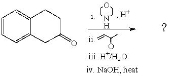 What is the final product of the following reaction sequence? Give structural details of all significant intermediates.  