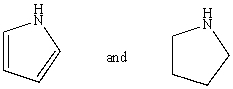 Which reagent would serve as the basis for a simple chemical test that would distinguish between the pair of compounds listed below?   A) AgNO<sub>3</sub> in H<sub>2</sub>O B) Dilute NaHCO<sub>3</sub> C) Dilute NaOH D) C<sub>6</sub>H<sub>5</sub>SO<sub>2</sub>Cl/OH<sup>-</sup>,then H<sub>3</sub>O<sup>+</sup> E) Dilute HCl