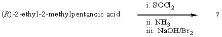 What is the final product of the reaction sequence:   A)    B)    C)    D)    E)   