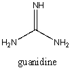 Using resonance theory,explain why guanidine is one of the strongest organic bases.  