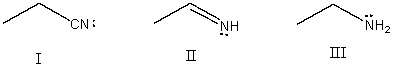 List the following compounds in order of increasing basicity (least to most),and explain your reasoning.  