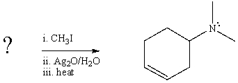 What reactant must be used to produce the product shown:  