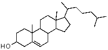 How many stereogenic centers are there in cholesterol?   A) 2 B) 4 C) 6 D) 8 E) 16
