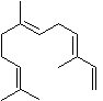  Identify the bonds that link the isoprene units in  \alpha  -farnesene,shown below.How are these units linked: head to head,tail to head or tail to tail?    \alpha -farnesene 
