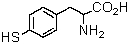 Logically,the following  unnatural  amino acid would be substituted for which natural amino acid in the synthesis of peptide analogs?   A) Methionine B) Cysteine C) Cystine D) Tyrosine E) It could be substituted for all of these amino acids.