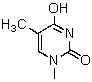 The following structure represents the less common (in DNA,at least) tautomeric form of ___.   A) Cytosine B) Thymine C) Adenine D) Guanine E) Uracil