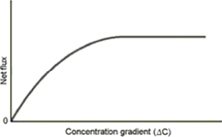   -Does the graph in Figure 4.1 represent simple diffusion, facilitated diffusion, or both?