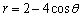 Sketch the curve with polar equation .