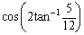 Find the exact value.