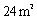 Find the radius of a circle in which a sector with central angle 3 radians has an area of   .<div style=padding-top: 35px> 