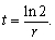 The time required to double the amount of an investment at an interest rate r compounded continuously is given by Find the time required to double an investment at 4%, 5%, and 6%.