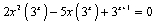 Solve the equation .