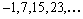 Determine the common difference, the fifth,   , and   terms of the arithmetic sequence   .<div style=padding-top: 35px> 