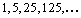 Determine whether the sequence   is geometric. If it is geometric, find the common ratio.<div style=padding-top: 35px> 