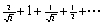 Find the sum of the infinite geometric series   .<div style=padding-top: 35px> 