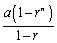 Use mathematical induction to prove that the sum of a partial geometric sequence is   .<div style=padding-top: 35px> 