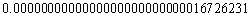 Write the number in the statement in scientific notation: The mass of a proton is kg.