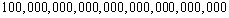 Write the number in the statement in scientific notation. The distance to the edge of the observable universe is about m.