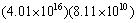 Use scientific notation, laws of exponents, and a calculator to perform the indicated operations. State your answer correct to the number of significant digits indicated by the data.