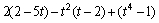 Find the sum, difference, or product.