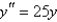 Use power series to solve the differential equation.   A)    B)    C)    D)    E)   