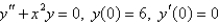 Use power series to solve the differential equation.   A)    B)    C)    D)    E)   
