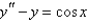 Solve the differential equation.  