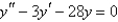 Solve the differential equation.  