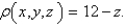 Find the moment of inertia about the z-axis of a thin funnel in the shape of a cone   if its density function is  