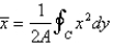 Let R be a plane region of area A bounded by a piecewise-smooth simple closed curve C. Using Green's Theorem, it can be shown that the centroid of R is   , where     Use these results to find the centroid of the given region. The triangle with vertices   ,   , and   .