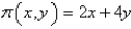 A thin wire in the shape of a quarter-circle   ,   , has a linear mass density   . Find the mass and the location of the center of mass of the wire.