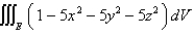 Find the region E for which the triple integral   is a maximum.
