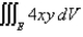 Evaluate the triple integral. Round your answer to one decimal place.     lies under the plane   and above the region in the   -plane bounded by the curves   , and   .