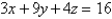 Find the shortest distance from the point   to the plane   . A)    B)    C)    D)    E)   