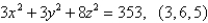 Find the equation of the tangent plane to the given surface at the specified point.  