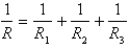 If R is the total resistance of three resistors, connected in parallel, with resistances   , then   . If the resistances are measured in ohms as   , with a possible error of 0.8% in each case, estimate the maximum error in the calculated value of R. A) 0.098   B) 0.347   C) 0.957   D) 0.476   E) 0.291  