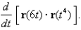 Find the derivative  