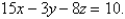 Find the distance between the point   and the plane   Round your answer to two decimal place. A)    B)    C)    D)    E)    