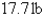 <strong>Two forces   with magnitudes 8 lb and 12 lb act on an object at a point P as shown in the figure. Find the magnitude of the resultant force F acting at P. Round the result to the nearest tenth.  </strong> A)   B)   C)   D)   E)   <div style=padding-top: 35px> 
