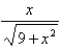 Use the binomial series to expand the function as a power series. Find the radius of convergence.   A)    B)    C)    D)    E)   