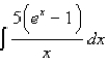 Evaluate the indefinite integral as an infinite series.  