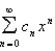 Suppose that the radius of convergence of the power series   is   . What is the radius of convergence of the power series   . A)    B)    C)    D)    E)   