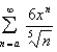 Find the interval of convergence of the series.  