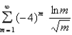 Test the series for convergence or divergence.  