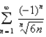 Determine whether the series converges or diverges.  